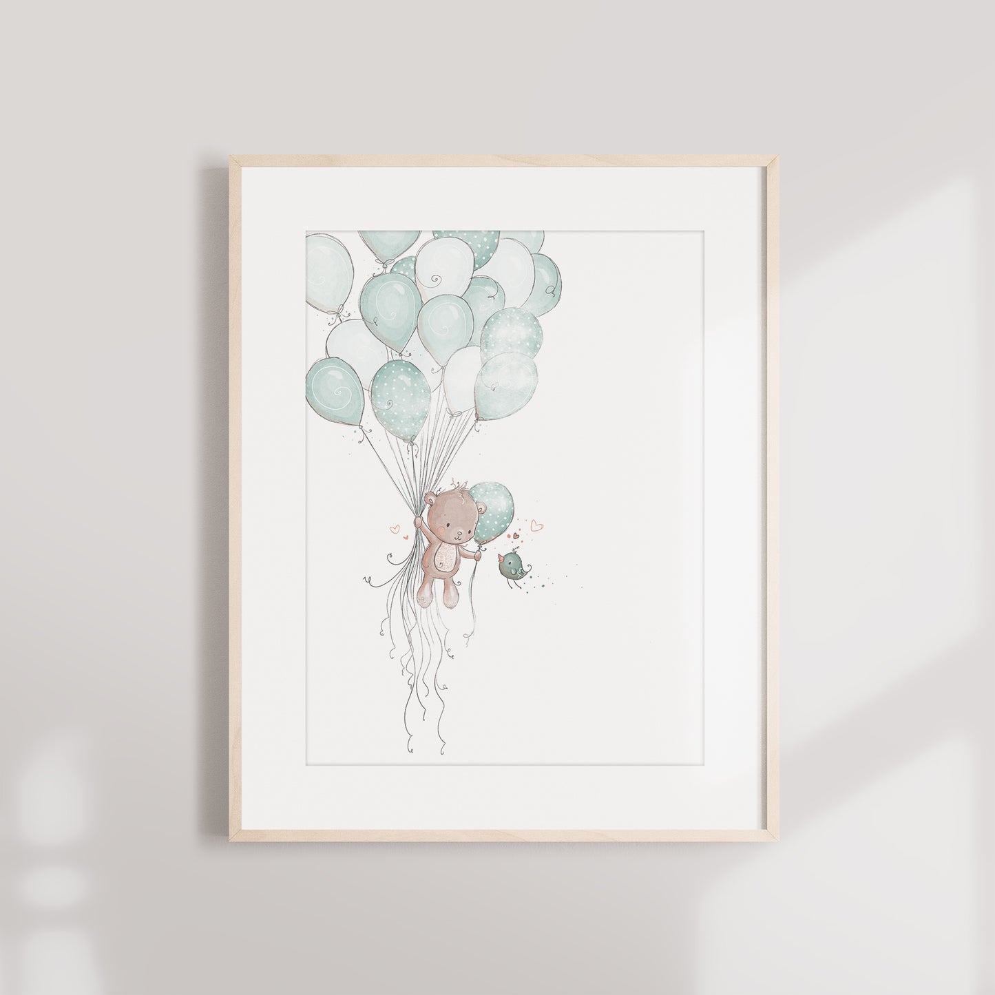 'The Cloud Parade' Children's Wall Art Print Set of 3