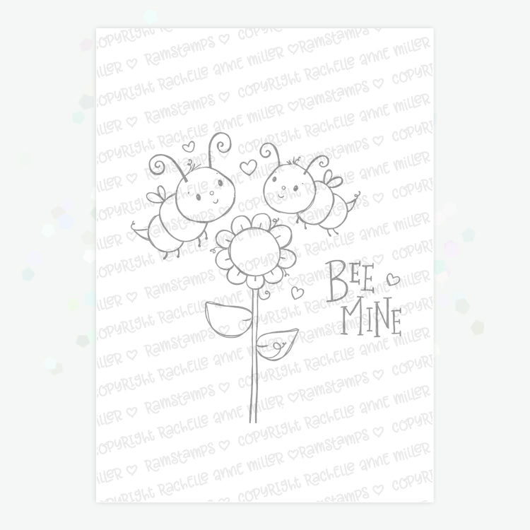 'Love Bugs' Digital Stamp & Paper Set