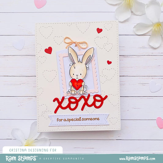 'Bunny Love' Digital Stamp