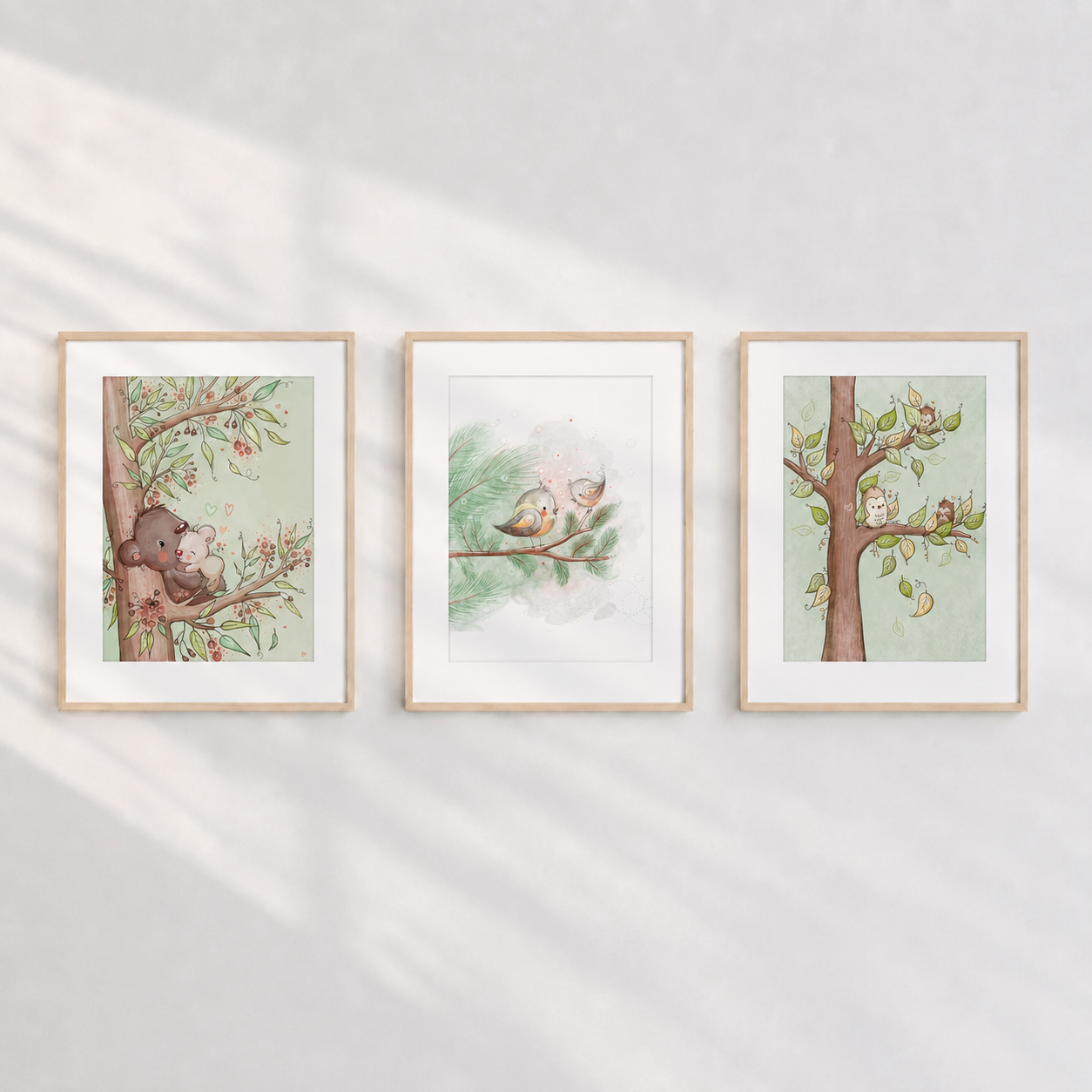 The Treetop Club - Set of 3 Prints