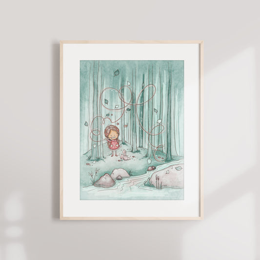 'Forest Lullaby' Wall Art Print