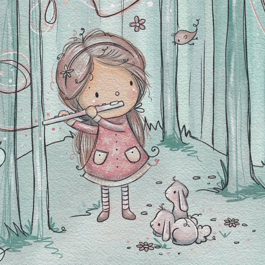 'Forest Sounds' Wall Art Print