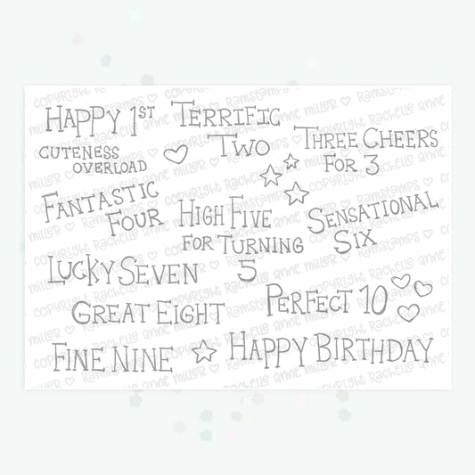 'Happy Birthday Creator - Sentiments' Digital Stamp