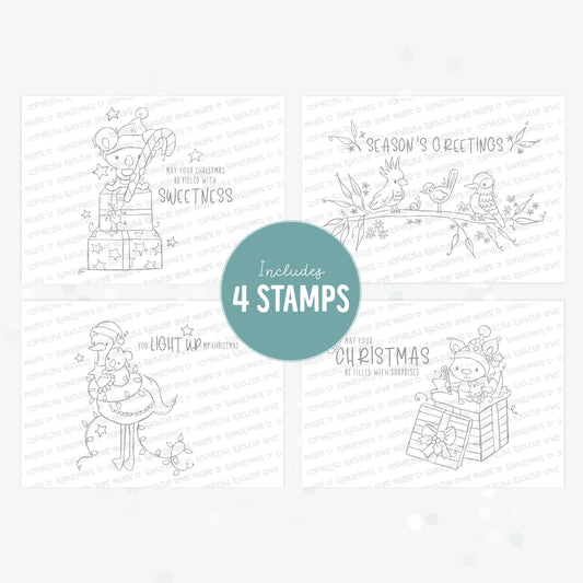 'Aussie Christmas' Digital Stamp Set