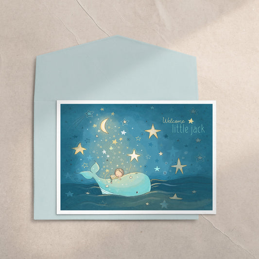 CUSTOM Ocean Dreams 5x7 Greeting Card (60)
