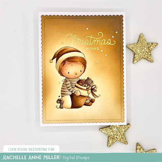 'My Christmas Stocking' Digital Stamp