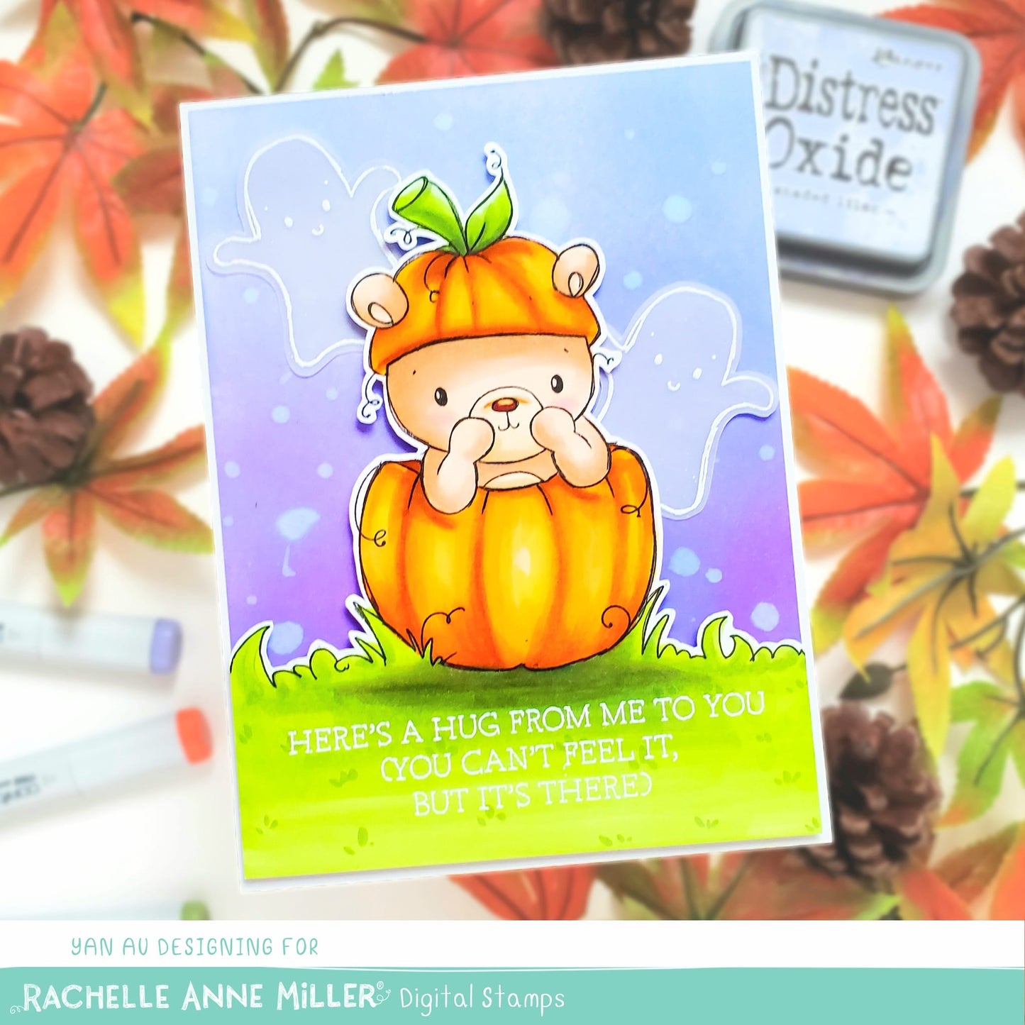 'Little Pumpkin' Digital Stamp