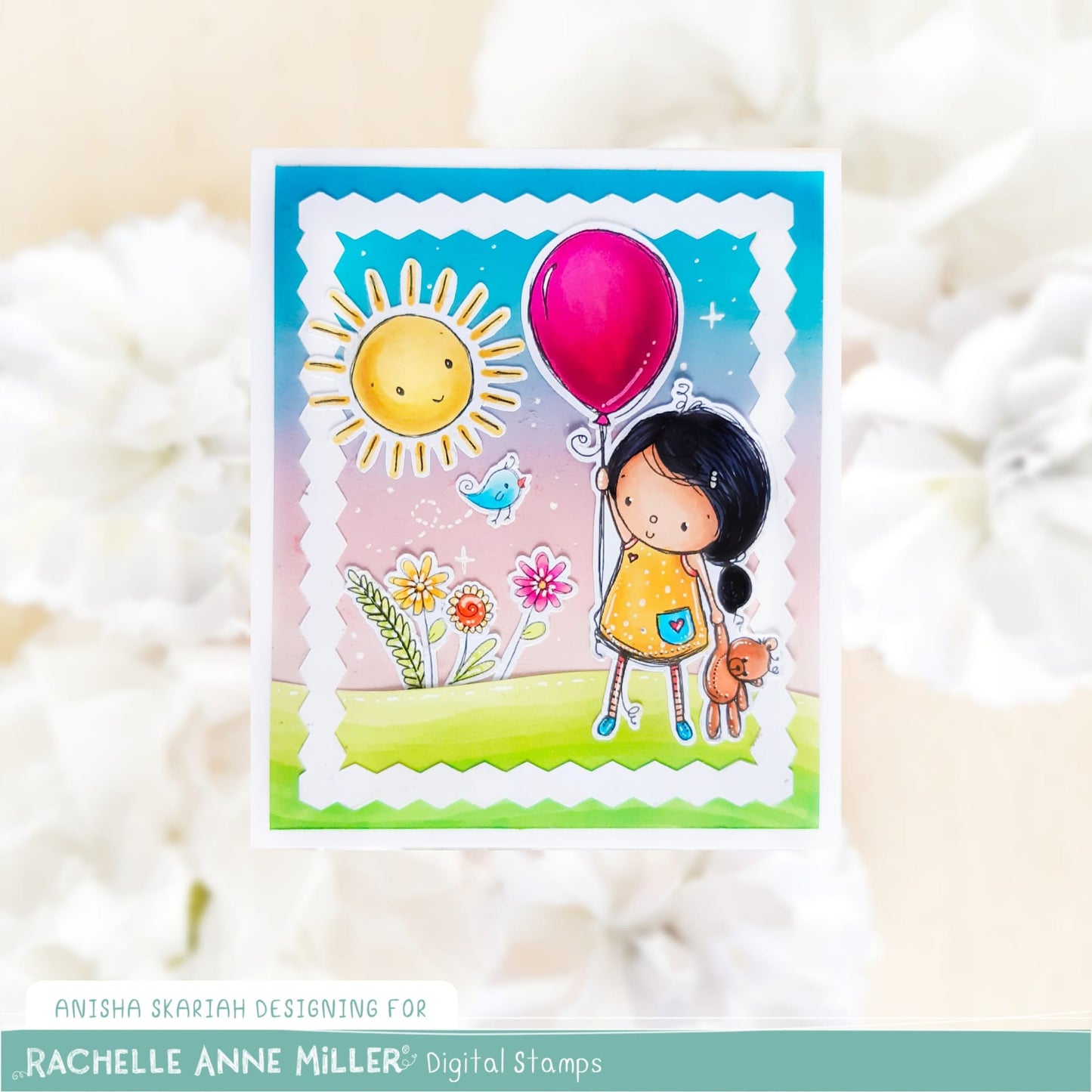 'Birthday Girl' Digital Stamp