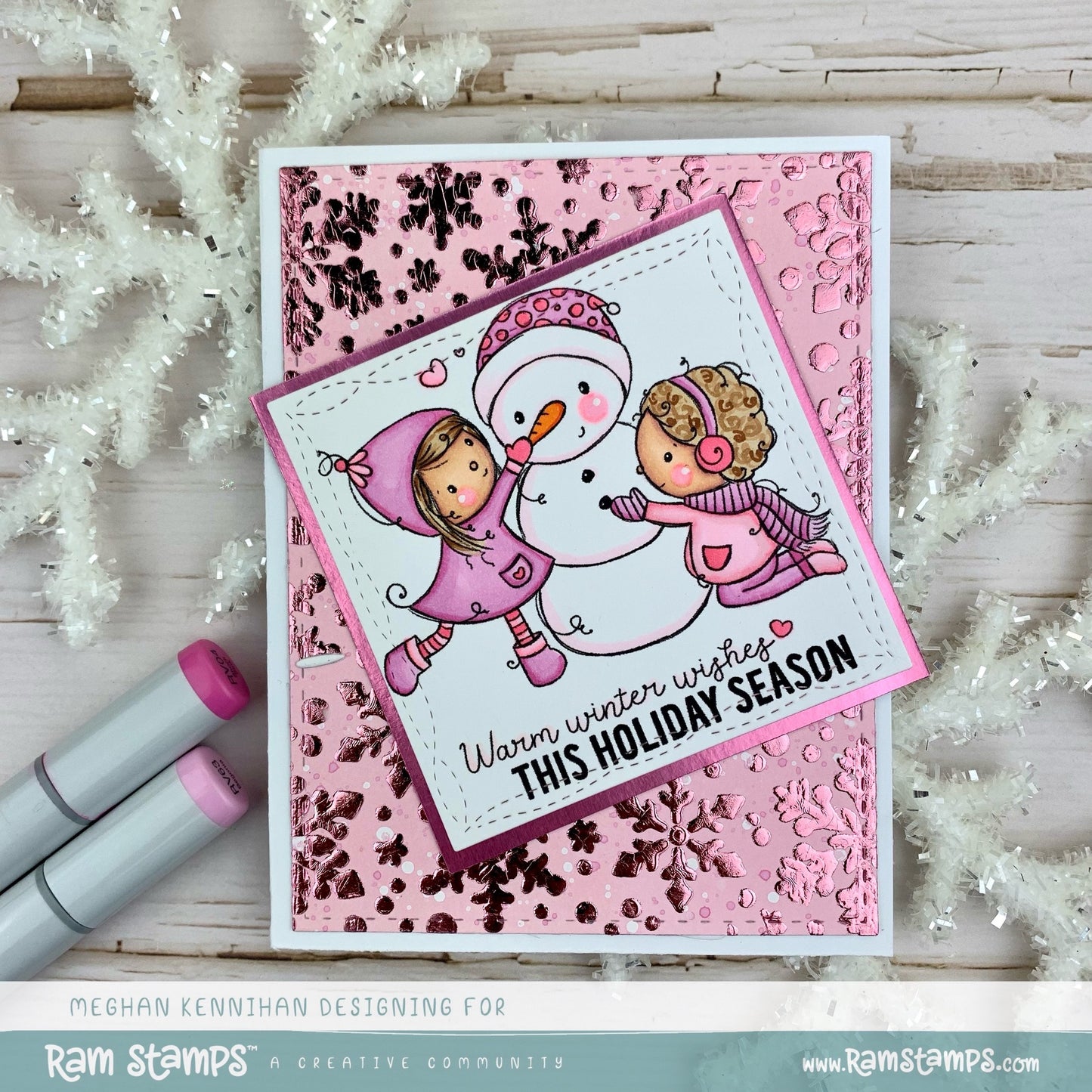 'Do You Want to Build a Snowman?' Digital Stamp