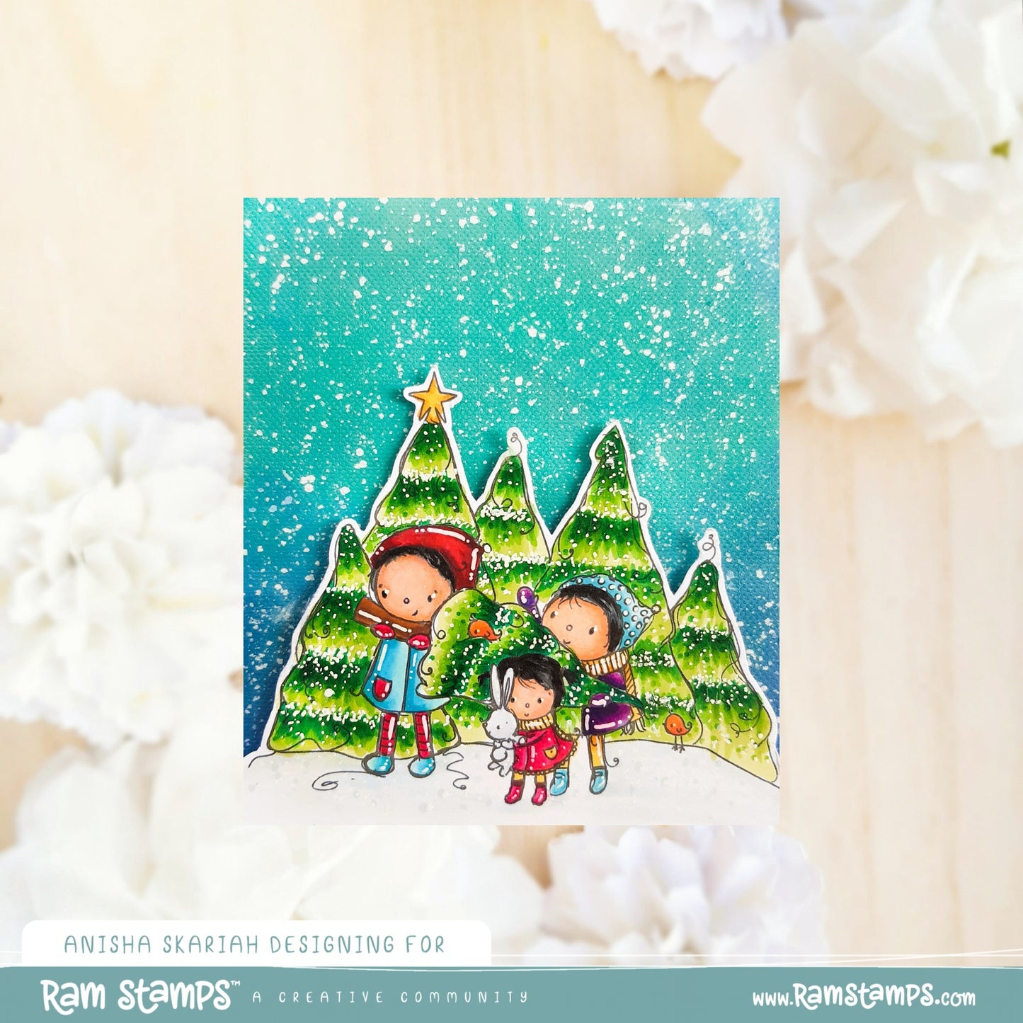 'Christmas Tree' Digital Stamp