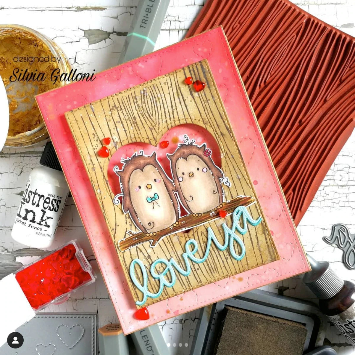 'Valentine Friends' Digital Stamp Set