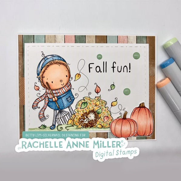 'Fall Fun' Digital Stamp