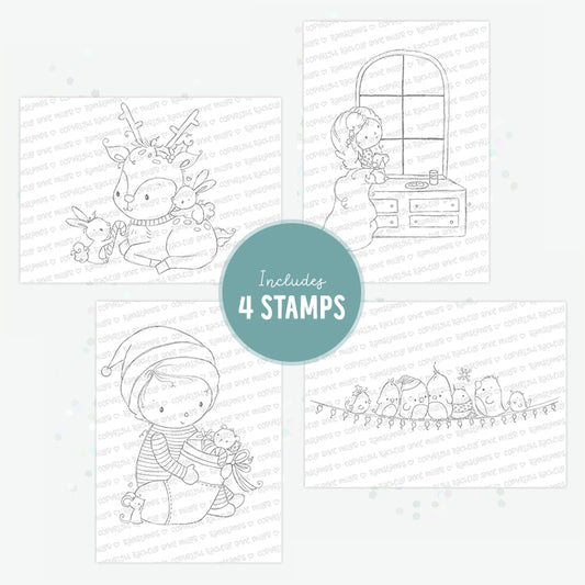 'Christmastime' Digital Stamp Set
