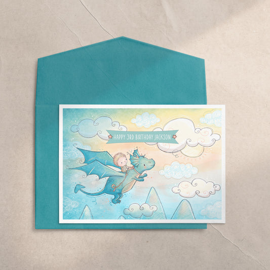 Dragon Dreams 5x7 Greeting Card