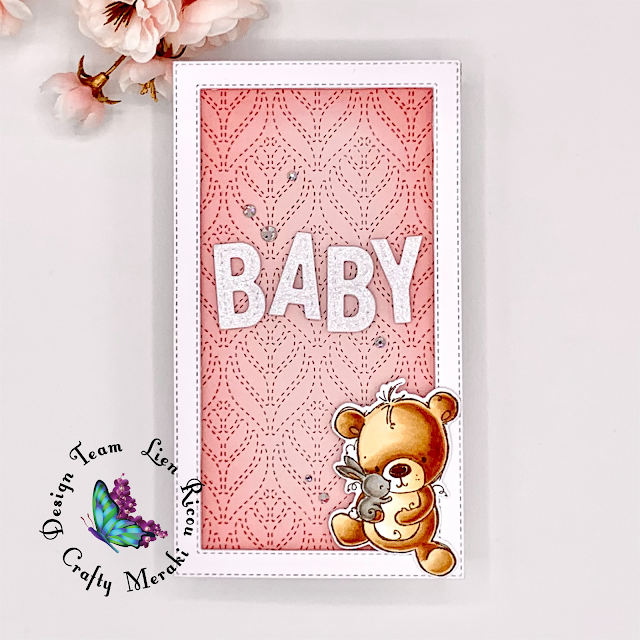 'Bear & Bunny' Digital Stamp