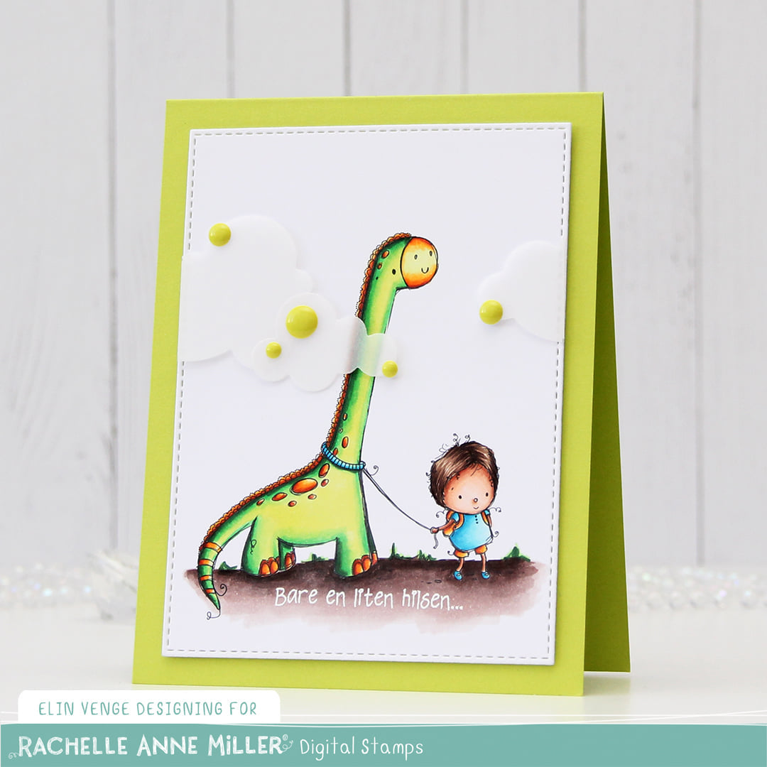 'My Pet Dinosaur' Digital Stamp
