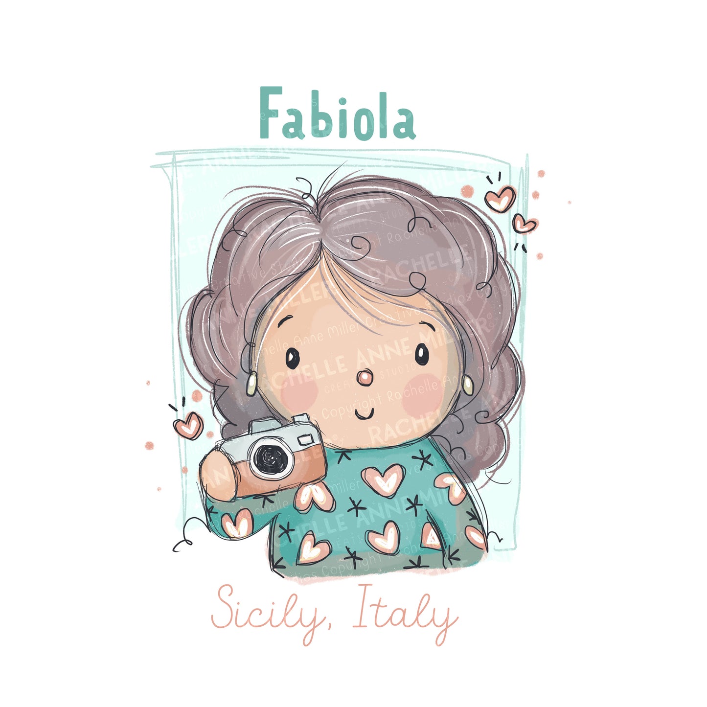 'Fabiola's Photography' Profile Digital Stamp