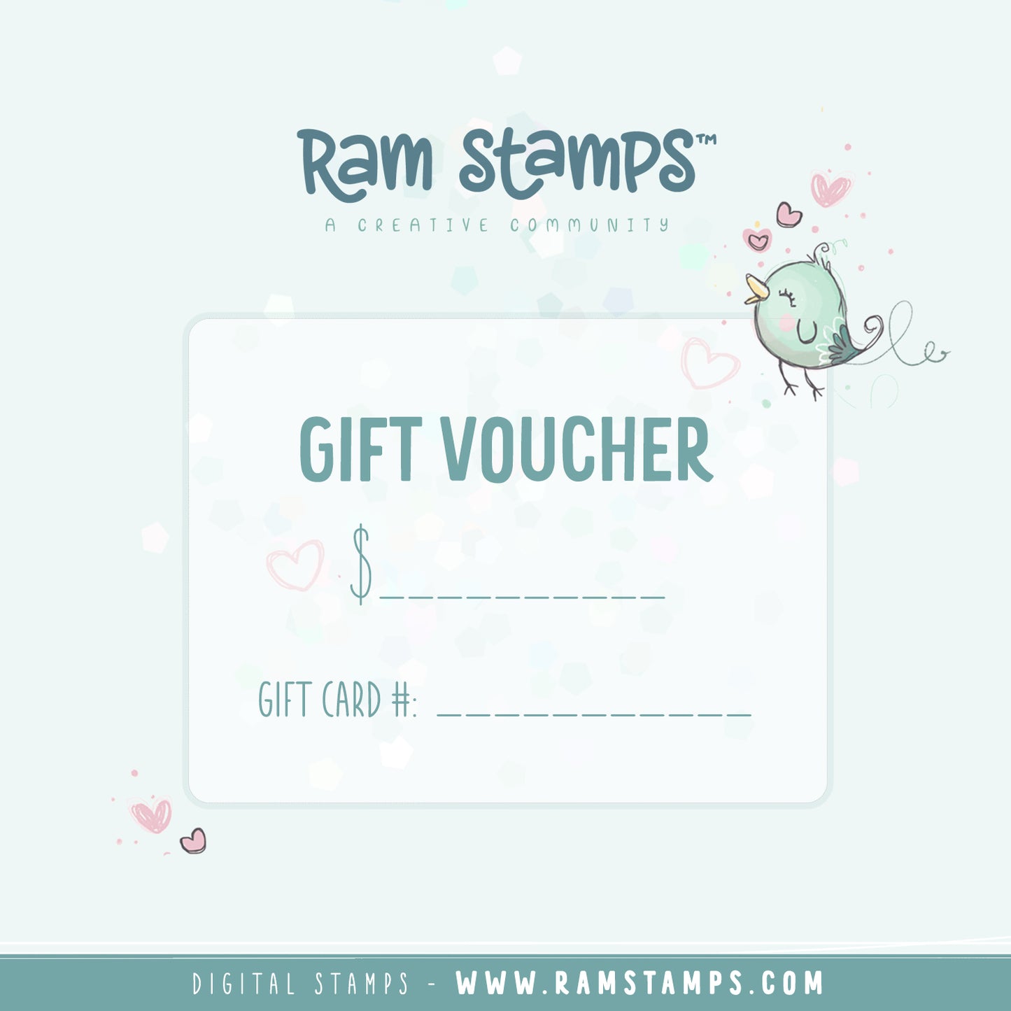 Digital Stamp Gift Voucher