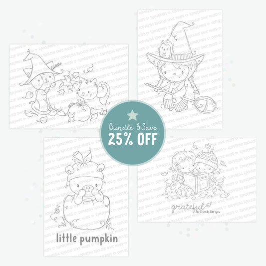 'Happy Autumn' Digital Stamp Set