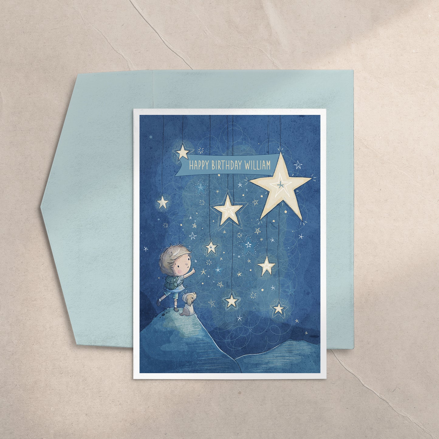 Make a Wish 5x7 Greeting Card