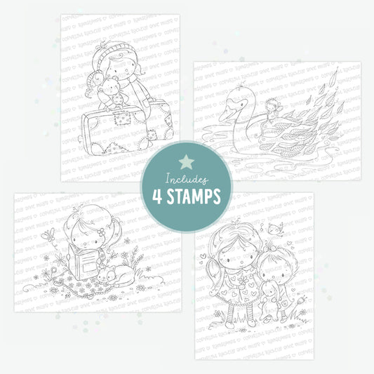 'Sweet Adventures' Digital Stamp Set