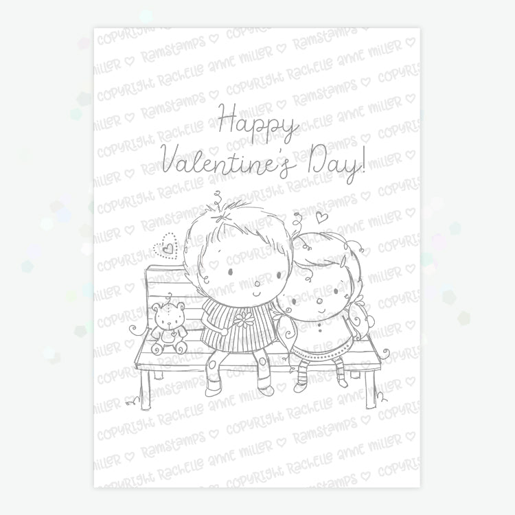 'Young Love' Digital Stamp